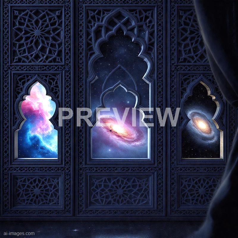 14396 - a-window-to-the-cosmos-a-3d-islamic-mashrabiya-each-o_250705165343_00001